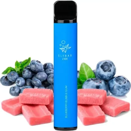 Одноразовый POD Elfbar 1500 Blueberry Bubble Gum
