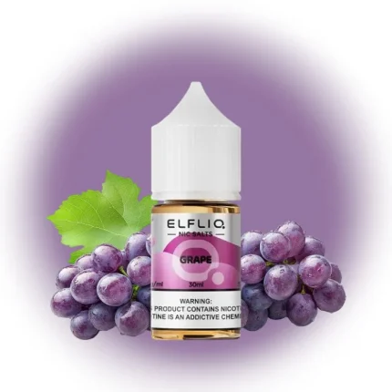 Жидкость солевая Elf Bar Elfliq Grape Ice 30 ml