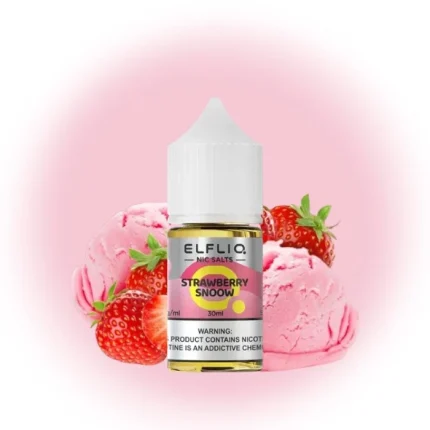 Жидкость солевая Elf Bar Elfliq Strawberry Snow 30 ml