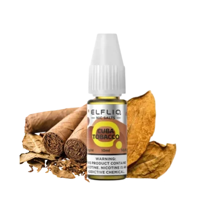 Жидкость солевая Elf Bar Elfliq Cuba Tobacco 10 ml