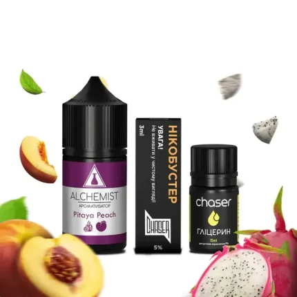 Рідина сольова Набір Alchemist Pitaya Peach 30ml