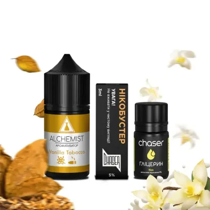 Жидкость солевая Набор Alchemist Vanilla Tobacco 30ml