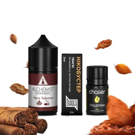 Рідина сольова Набір Alchemist Vero Tobacco 30ml
